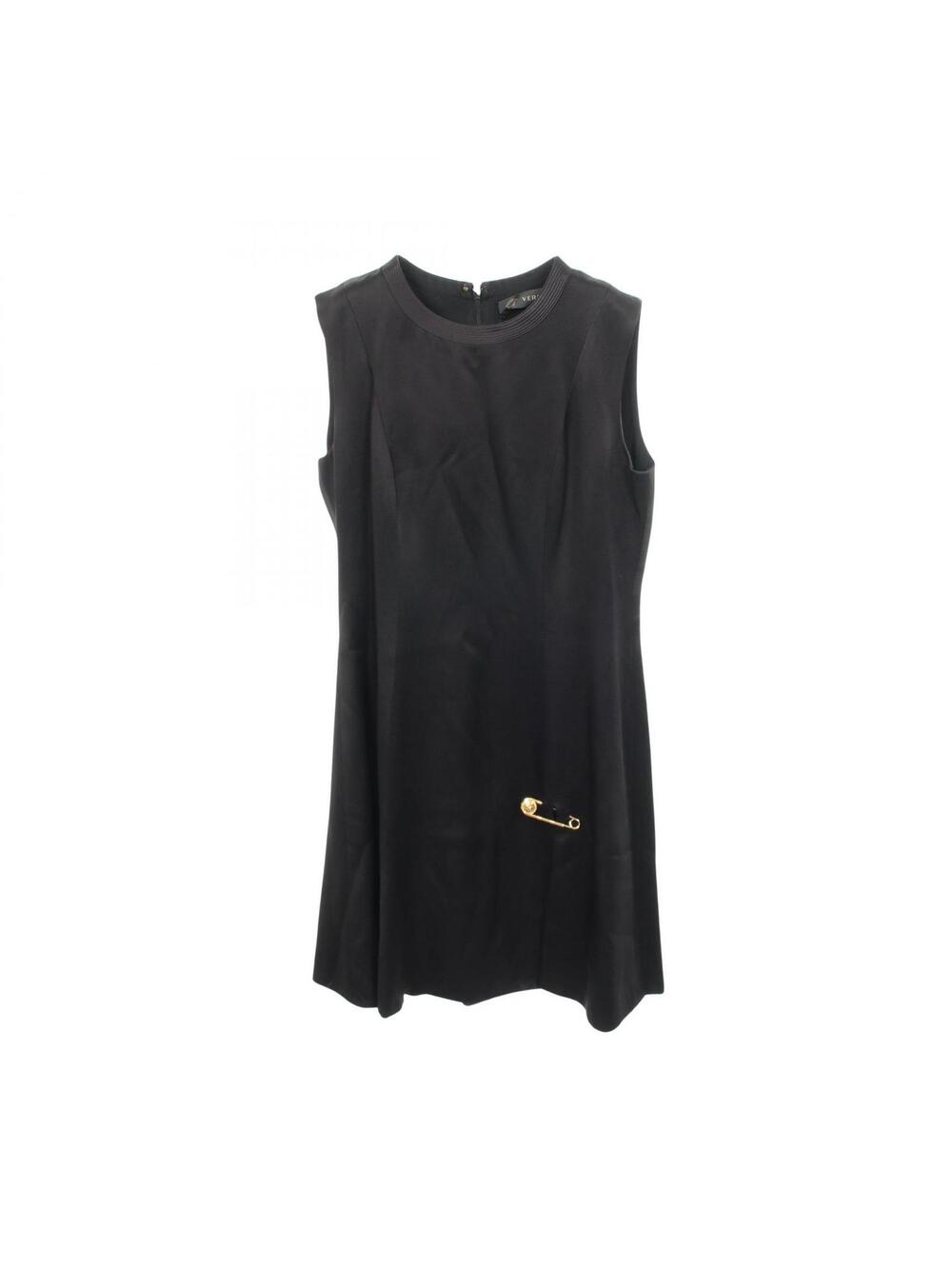 Versace Sleeveless Medusa Pin Dress #40 #274851V43B